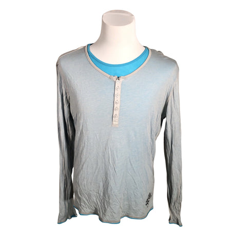 Unisex Diesel - Tricot shirt, size XL - Light blue ()