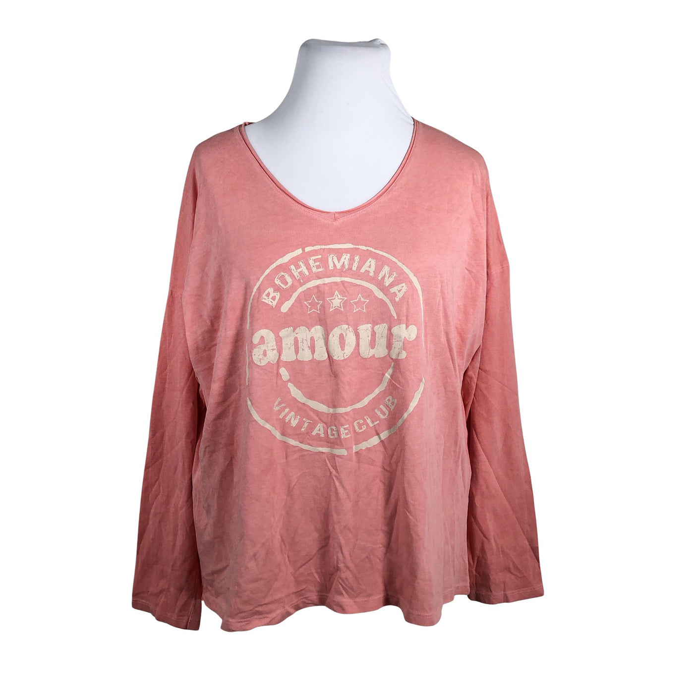 Unisex Bohemiana - Tricot shirt, size 42 - Light pink (1)