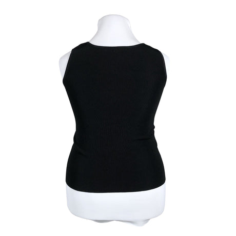Unisex BCBG Maxazria - Tricot tank top, size 44 - Black (2)