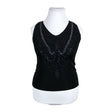 Unisex BCBG Maxazria - Tricot tank top, size 44 - Black ()