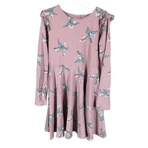 Unisex Polarn O. Pyret - Tricot dress, size 134 - 140 - Light pink (1)