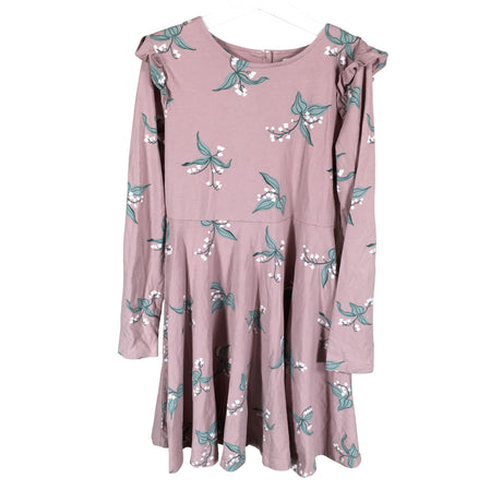 Unisex Polarn O. Pyret - Tricot dress, size 134 - 140 - Light pink ()