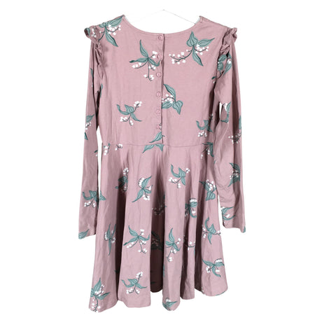 Unisex Polarn O. Pyret - Tricot dress, size 134 - 140 - Light pink (2)