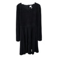 Unisex Polarn O. Pyret - Sweatshirt dress, size 146 - 152 - Black ()