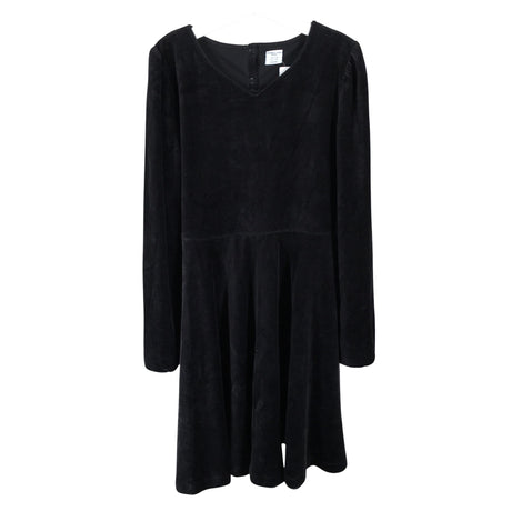 Unisex Polarn O. Pyret - Sweatshirt dress, size 146 - 152 - Black ()
