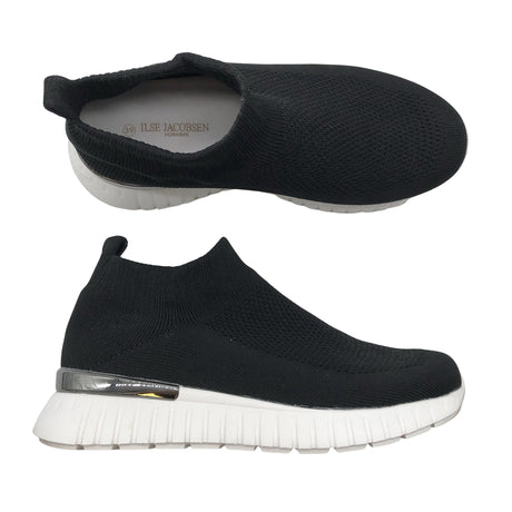 Unisex Ilse Jacobsen - Casual sneakers, size 39 - Black ()