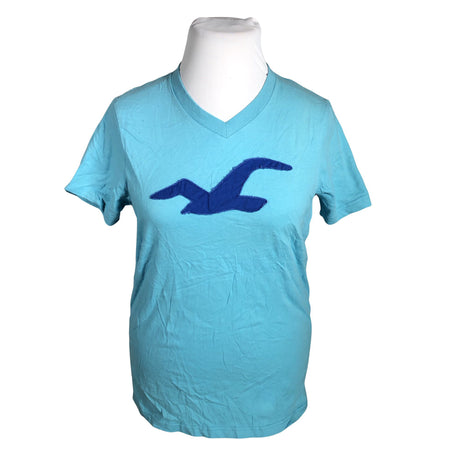 Unisex Hollister - T-shirt, size 42 - Turquoise ()