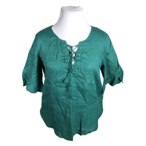 Unisex Benetton - Short-sleeved blouse, size 42 - Green (1)