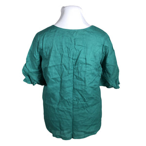 Unisex Benetton - Short-sleeved blouse, size 42 - Green (2)
