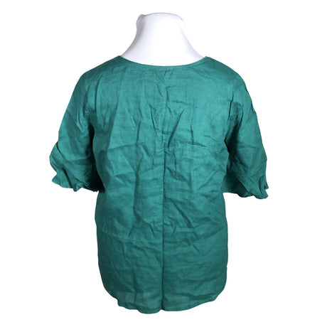 Unisex Benetton - Short-sleeved blouse, size 42 - Green (2)