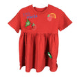 Unisex Next - Tricot dress, size 98 - 104 - Red ()