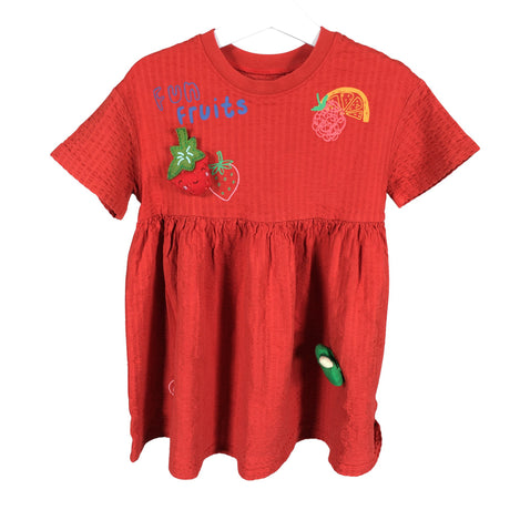 Unisex Next - Tricot dress, size 98 - 104 - Red ()