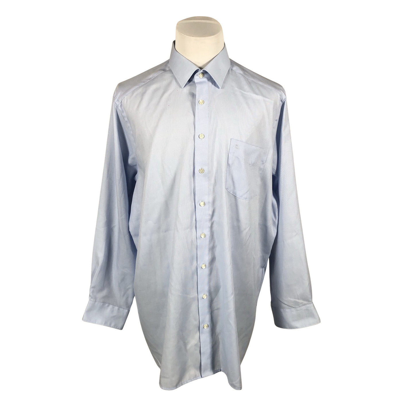 Unisex Olymp - Collared shirt, size XXXL - Light blue (1)