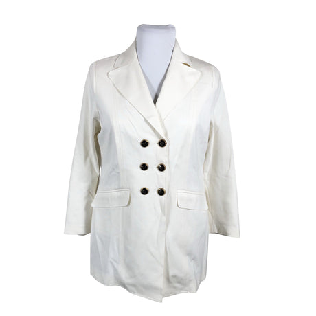 Unisex Muotikuu - Sweat jacket, size 42 - Natural white ()