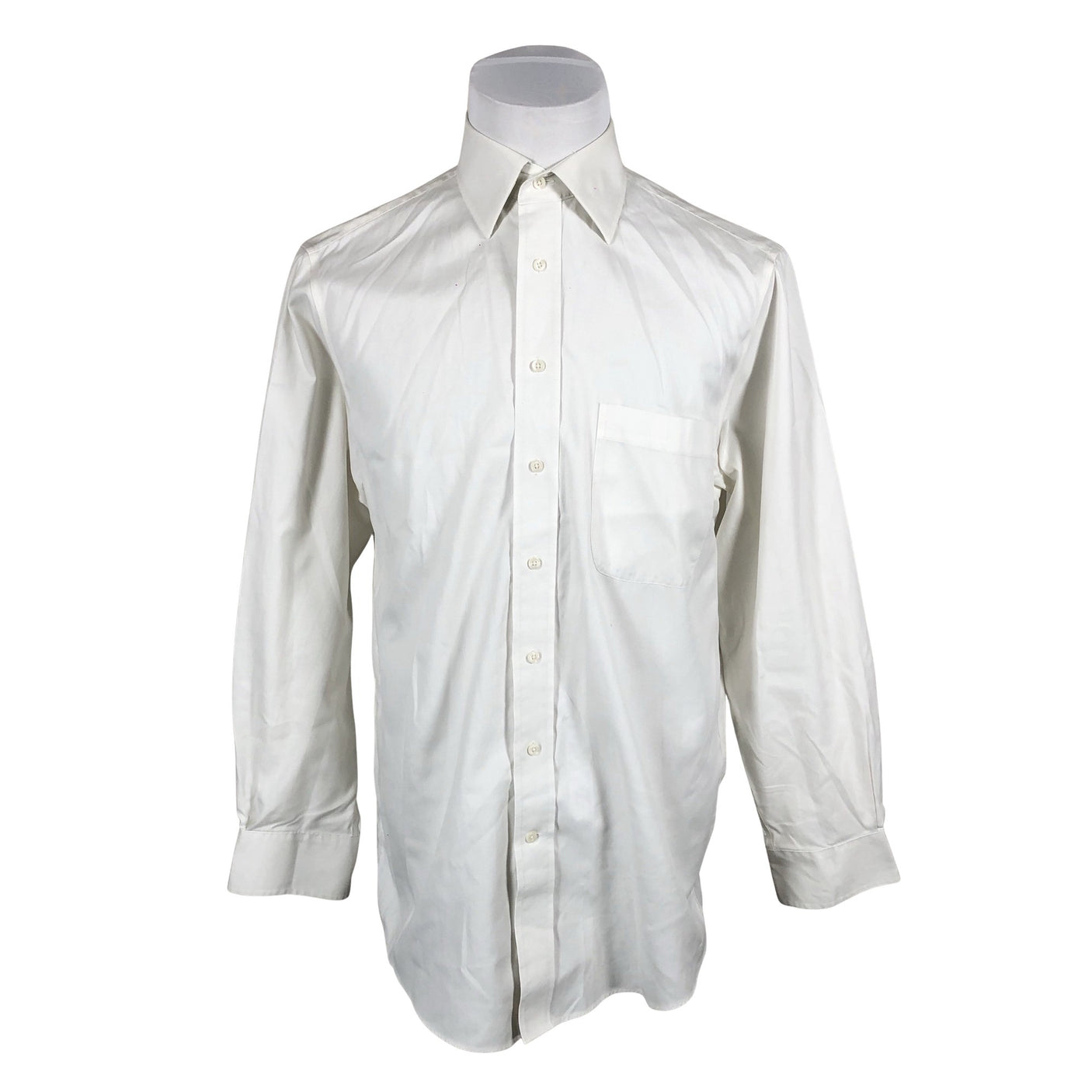 Unisex Andrew James - Collared shirt, size M - White (1)