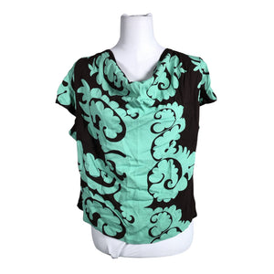 Unisex Handmade - Short-sleeved blouse, size 40 - Green (1)