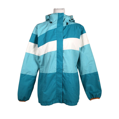 Unisex Raiski - Outdoor jacket, size 38 - Turquoise ()