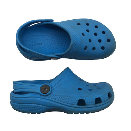 Unisex Crocs - Slip-on shoes, size 28 - Blue ()