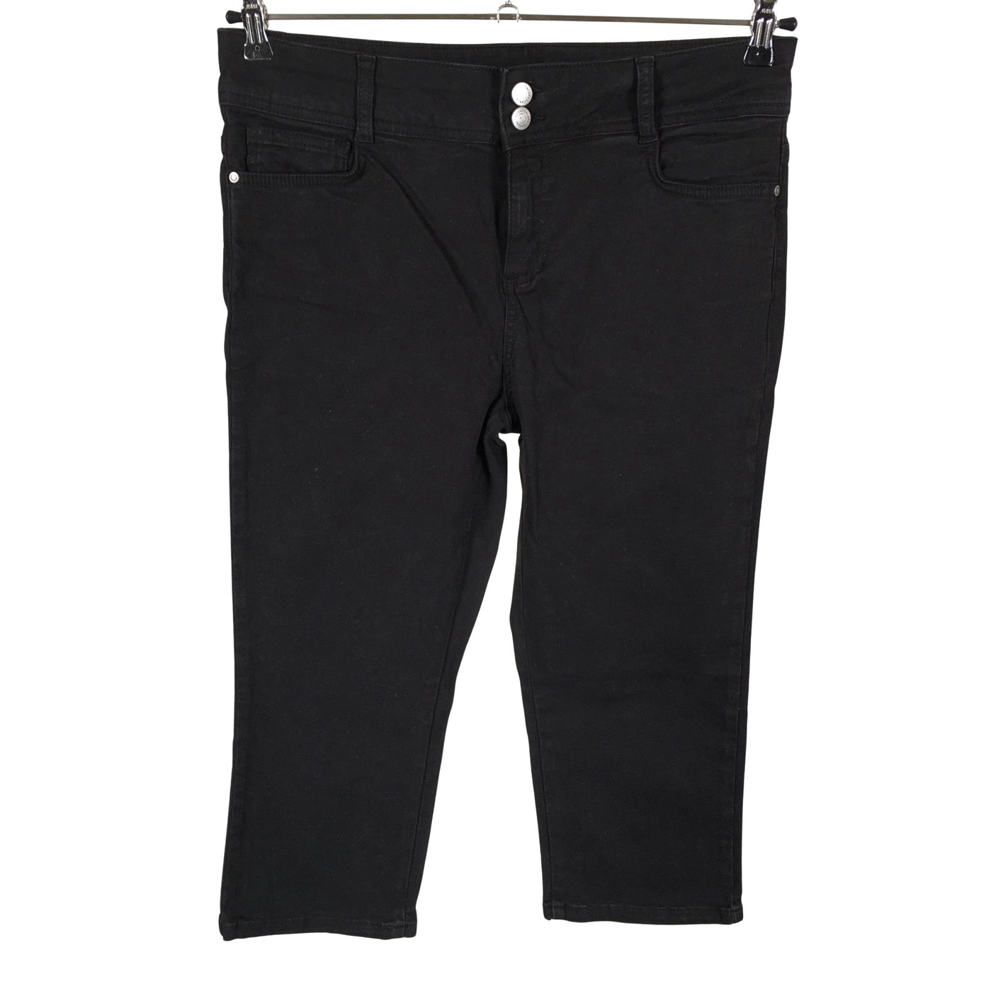 Unisex Soyaconcept - Capri jeans, size 44 - Black (1)