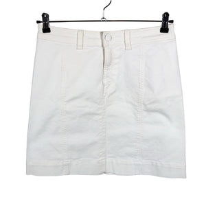 Unisex Filippa K. - Denim skirt, size 40 - White (1)