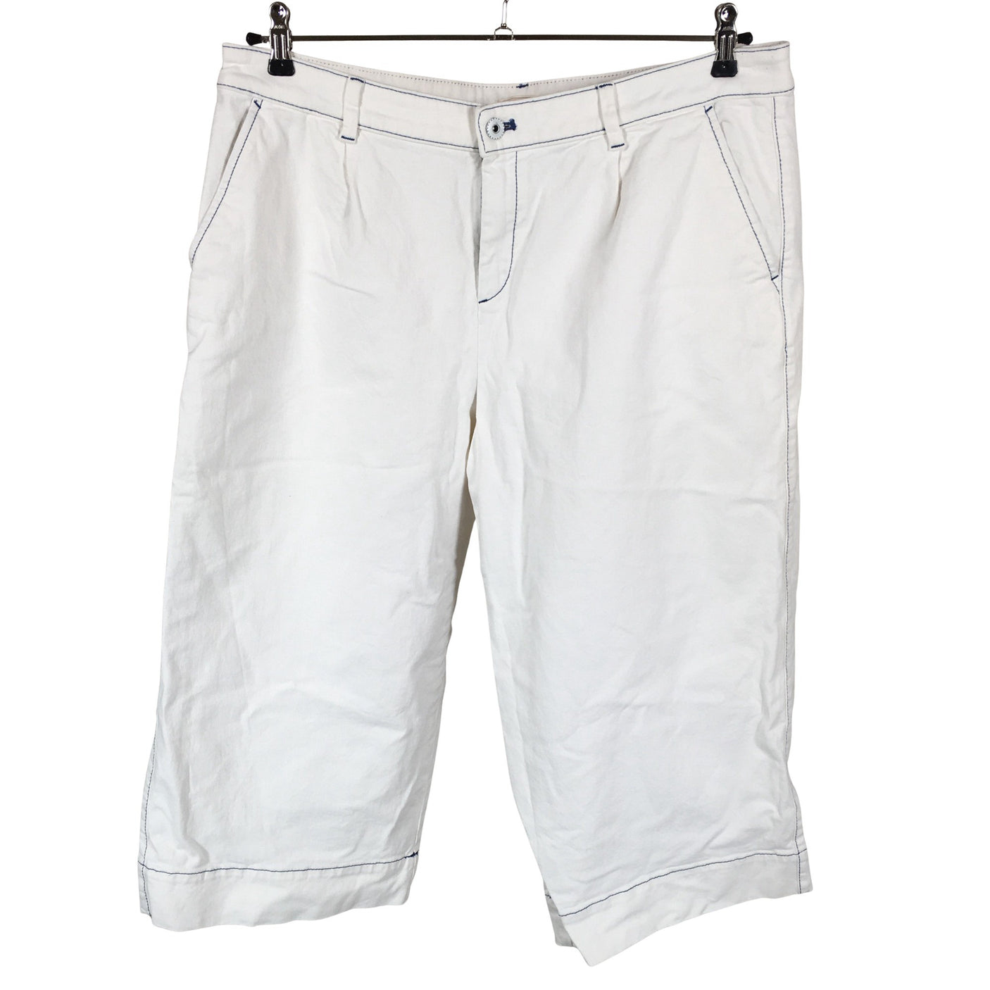 Unisex Esprit - Capri pants, size 44 - White (1)