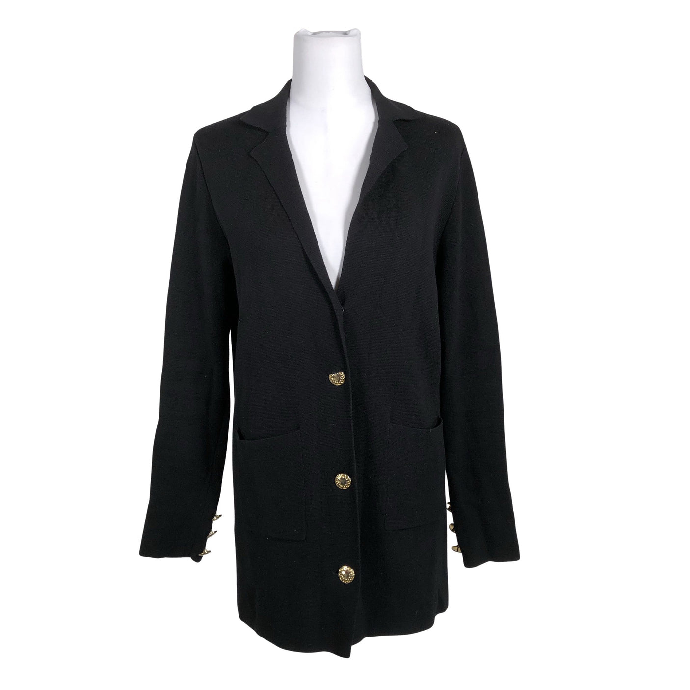 Unisex Nanso - Cardigan, size 38 - Black (1)