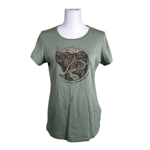 Unisex Fjällräven - T-shirt, size 40 - Green (1)