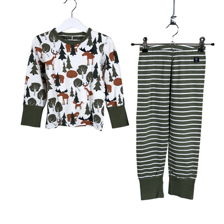 Unisex Polarn O. Pyret - Nightwear, size 98 - 104 - Green ()