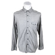 Unisex Esprit - Collared shirt, size L - Gray ()