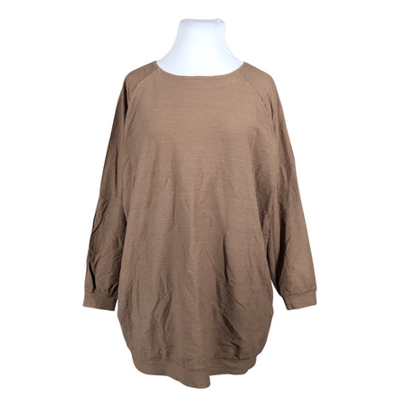 Unisex NOSH - Tricot tunic, size 44 - Brown ()