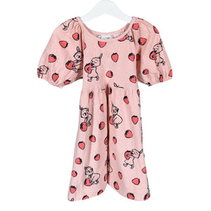 Unisex Moomin by Martinex - Tricot dress, size 104 - 110 - Light pink (1)