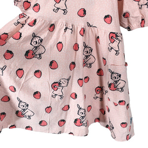Unisex Moomin by Martinex - Tricot dress, size 104 - 110 - Light pink (2)