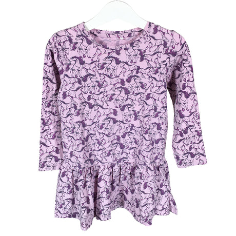 Unisex Name It - Tricot dress, size 104 - 110 - Violet ()
