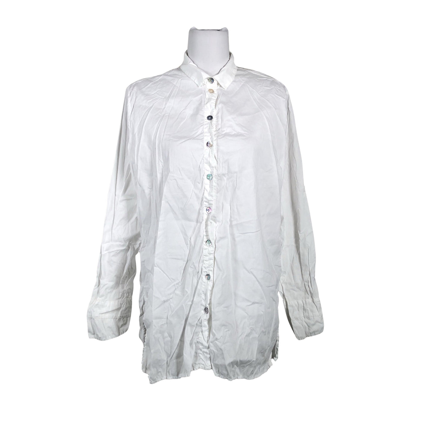 Unisex own by basics - Blouse, size 40 - White (1)