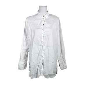 Unisex own by basics - Blouse, size 40 - White (1)