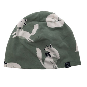 Unisex Polarn O. Pyret - Lightweight beanie, size 52 - 54 cm - Green (1)