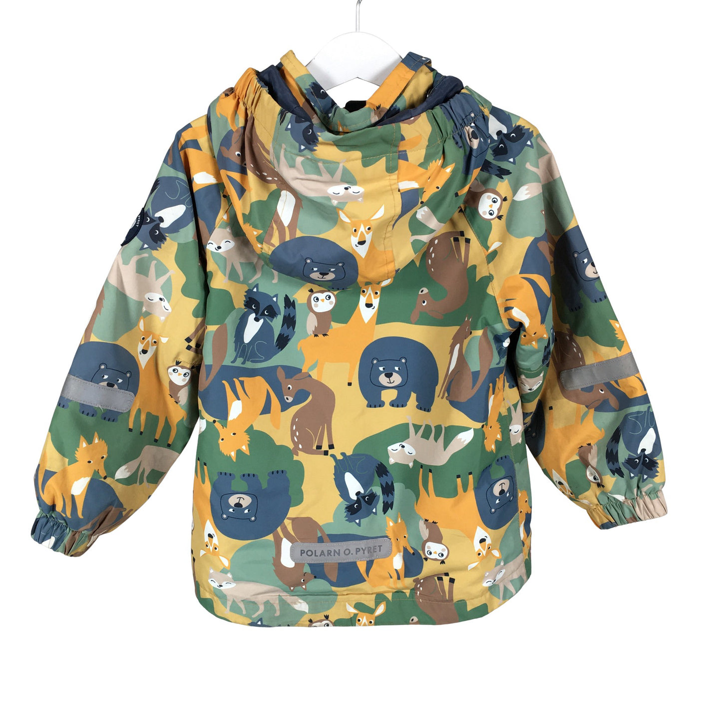 Unisex Polarn O. Pyret - Spring/Fall jacket, size 98 - 104 - Yellow (2)
