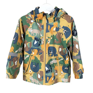 Unisex Polarn O. Pyret - Spring/Fall jacket, size 98 - 104 - Yellow (1)