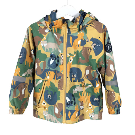 Unisex Polarn O. Pyret - Spring/Fall jacket, size 98 - 104 - Yellow ()