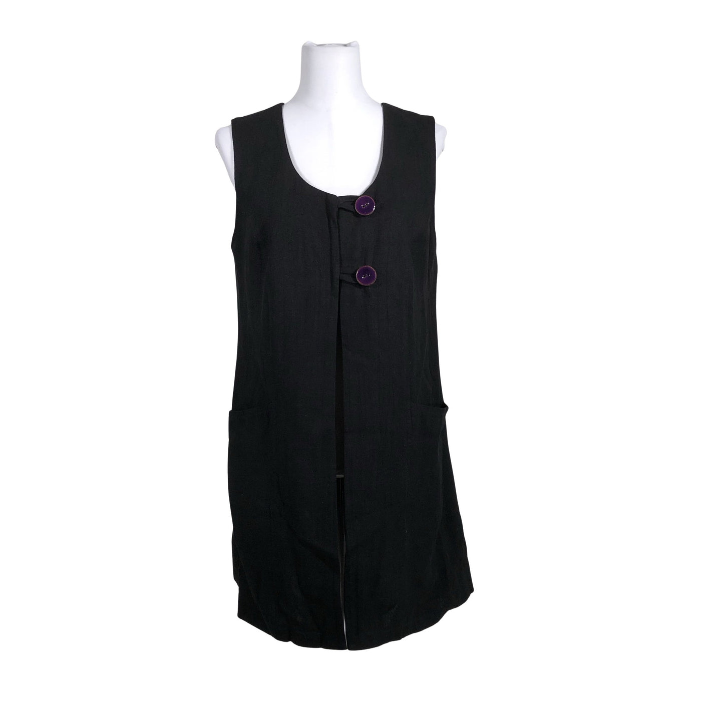 Unisex Saaga - Tunic, size 40 - Black (1)