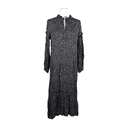 Unisex Samsoe&Samsoe - Schiffon dress, size 38 - Black ()
