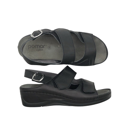 Unisex Pomar - Sandals, size 38 - Black ()