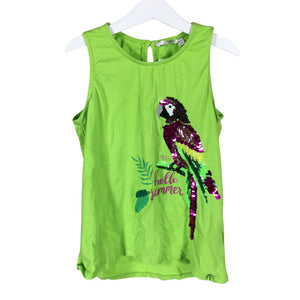 Unisex Mexx - Tricot tank top, size 146 - 152 - Green (1)