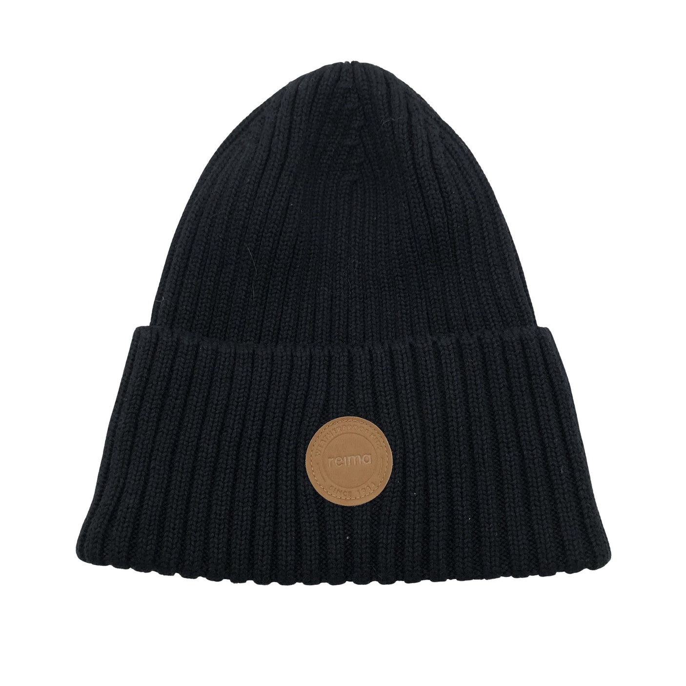 Unisex Reima - Lightweight beanie, size 52 - 54 cm - Black (1)