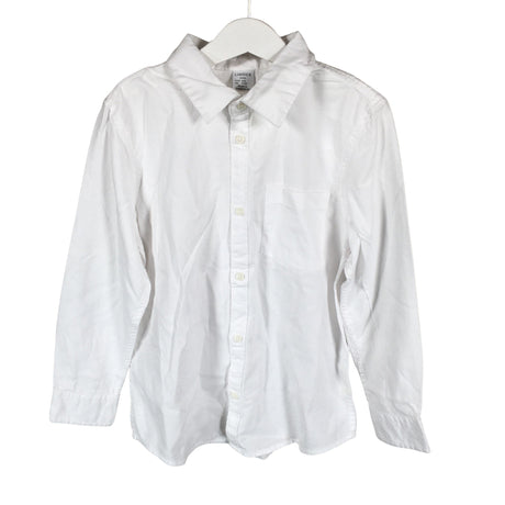 Unisex Lindex - Collared shirt, size 122 - 128 - White ()
