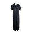 Unisex Gant - Pique dress, size 38 - Black ()