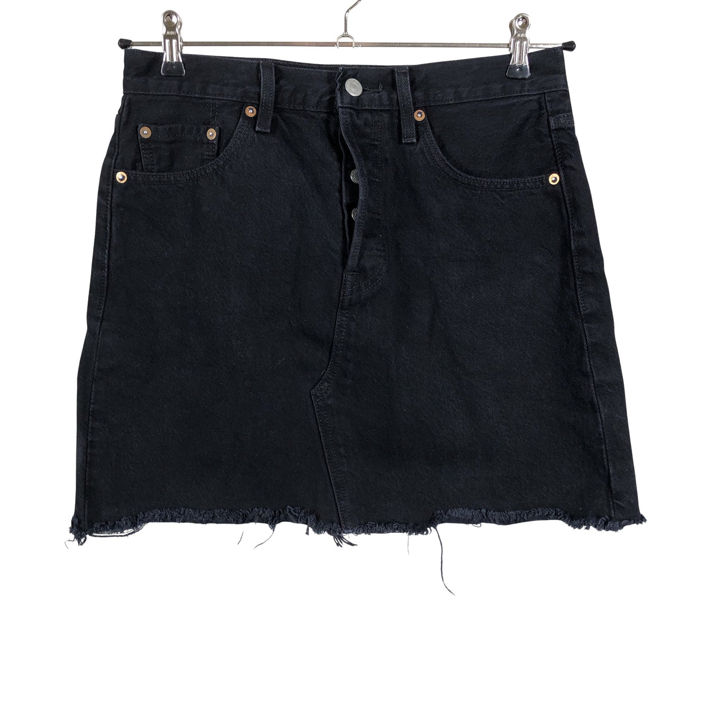 Unisex Levi's - Denim skirt, size W29 - Black (1)