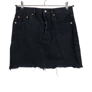 Unisex Levi's - Denim skirt, size W29 - Black (1)