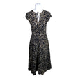 Unisex Massimo Dutti - Schiffon dress, size 36 - Black ()
