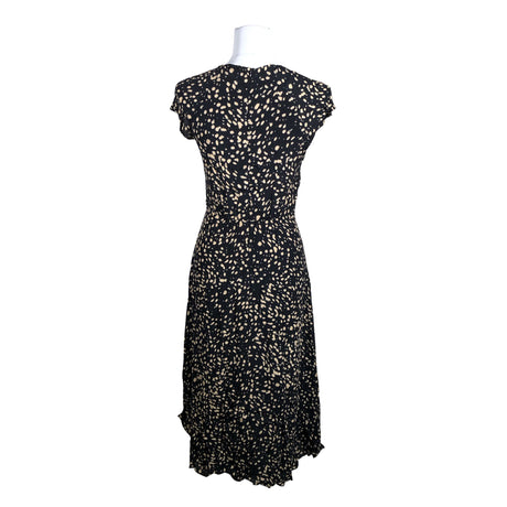 Unisex Massimo Dutti - Schiffon dress, size 36 - Black (2)
